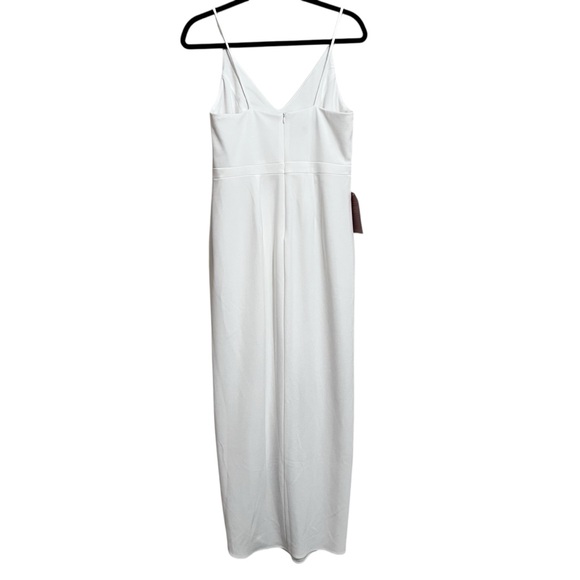 ANTHROPOLOGIE BHLDN Bridal Caron Tulip Skirt Gathered Waist Midi Dress NWT - Picture 5 of 15